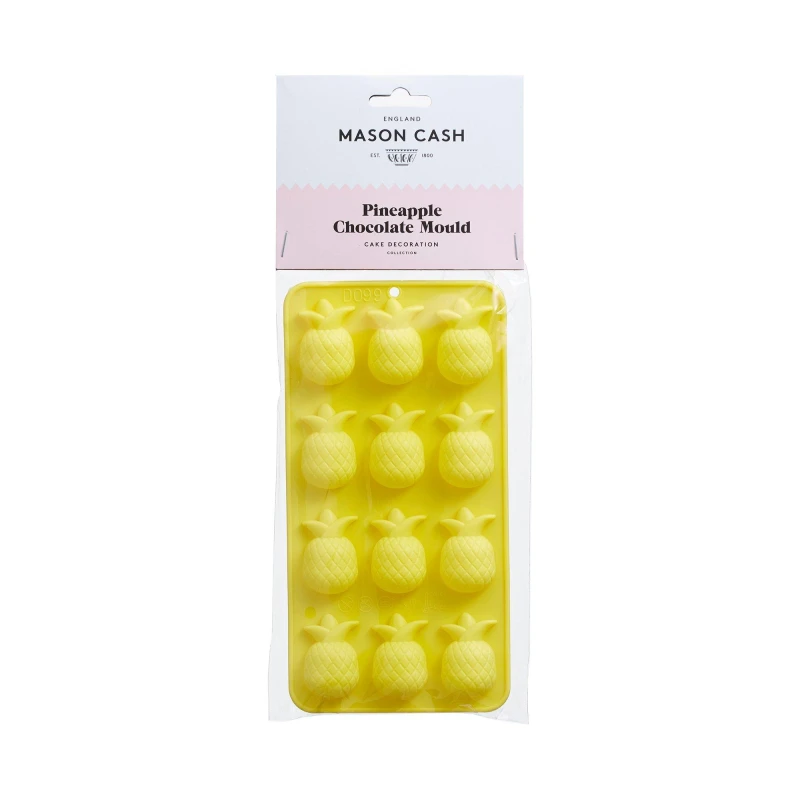 Image of Mason Cash Pineapple Mould Cake Tin Yellow unisex One Size