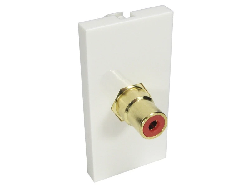 Image of Cables Direct Cables Direct AV-MOD1RCARD socket-outlet RCA White AV-MOD1RCARD