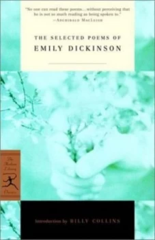 Image of The Selected Poems of Emily Dickinson by Emily Dickinson Paperback
