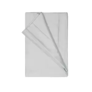 Image of Belledorm 200 Thread Count Egyptian Cotton Flat Sheet (Single) (Platinum)