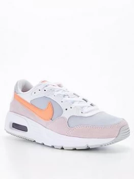 Image of Nike Air Max Trainer - Multi, White/Red, Size 4