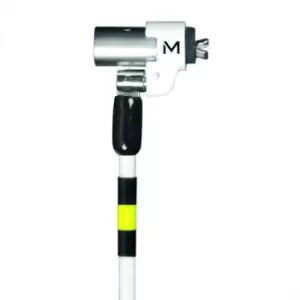 image of Mobilis 001272 cable lock Black White Yellow 2 m