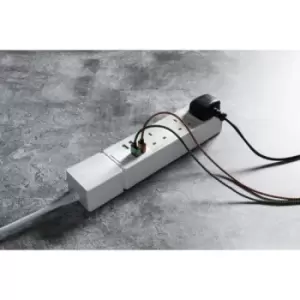 Image of MLA Knightsbridge Smart 3G Surge Protected Extension Lead With Quad USB Charger - 3GKW