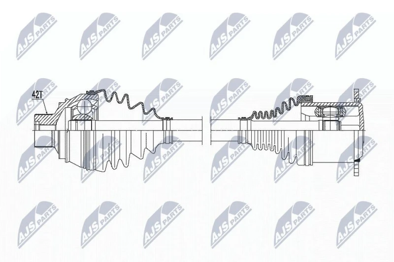 Image of NTY Drive shaft NTY NPW-AU-011