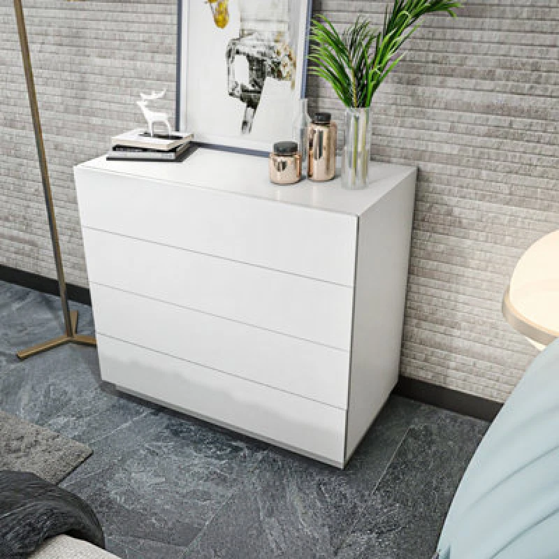 Image of Decorotika Lines Chest Of Drawer White
