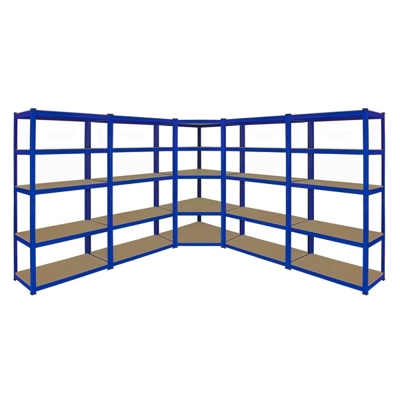 Image of MONSTER RACKING Monster Racking - 1 x Corner Garage Racking Unit & 4 x Single Racking Storage Units 20006