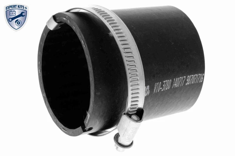 Image of VAICO V10-3780 Turbocharger Hose Rubber with fabric lining, EXPERT KITS + Rubber with fabric lining Charger Intake Hose (3314)