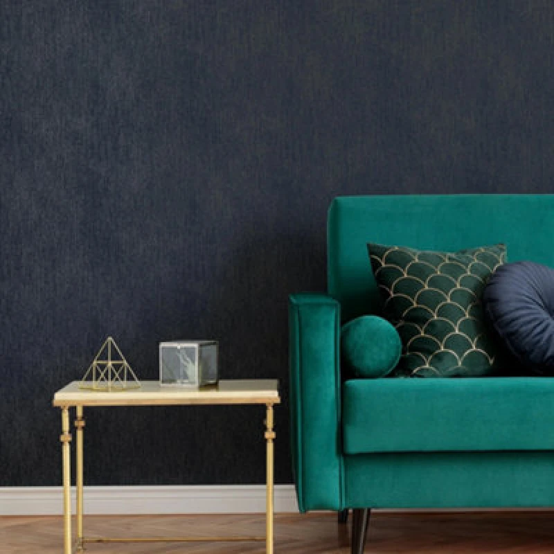 Image of Boutique Boutique Refine Texture Wallpaper in Navy Size: 10000mm_x_520mm Navy 10000mm_x_520mm Unisex 5011583658798