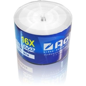 Image of Aone DVD-R 16X 4.7GB 50PK Fullface Printable