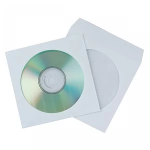 Image of Q Connect Cd Envelopes Paper Pk50