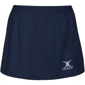 image of Gilbert Blaze Jnr Netball Skort - Blue