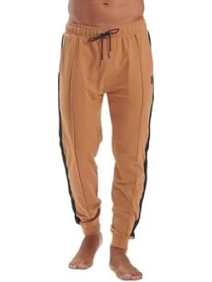 Image of Ted Baker French Terry Tailored Pieced Jogger, Brown, Size L, Men