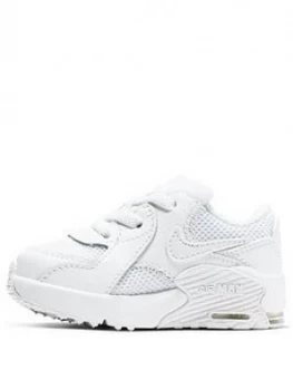 image of Nike Infant's Air Max Excee, White, Size 7.5