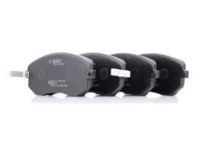 Image of Bosch Brake pad set SUBARU 0 986 494 558 32006166,32006167,26292SA031 26296AE160,26296AG060,26296AG070,26296FE000,26296FE02,26296FE080,26296SA000
