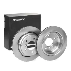 Image of RIDEX Brake disc 82B0162 Brake rotor,Brake discs BMW,ALPINA,5 Limousine (E39),5 Touring (E39),B10 (E39),B10 Kombi (E39)