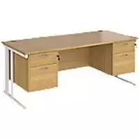 image of Dams International Desk MCM18P22WHO 1,800 x 800 x 725 mm