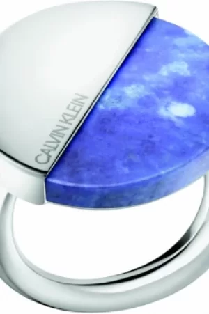 Image of Ladies Calvin Klein Stainless Steel Spicy Ring Size L KJ8RLR040206