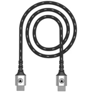 image of Snakebyte SB916137 HDMI cable 2m HDMI Type A (Standard) Black Silver White