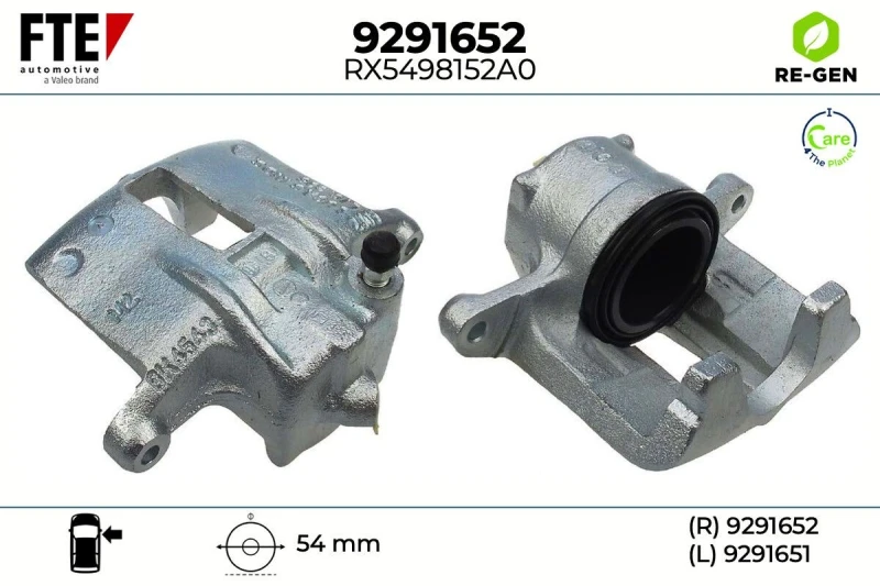 Image of Brake caliper FTE 9291652