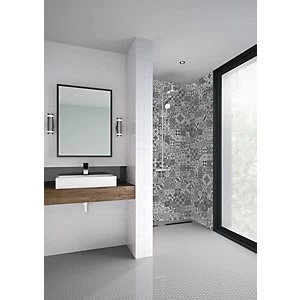 image of Mermaid Elite Abruzzo Post Form Single Shower Panel 2420 x 600mm