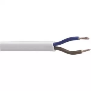 Image of LAPP 49900070-10 Flexible cable H03VVH2-F 2 x 0.75 mm² White 10 m