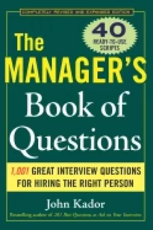 Image of managers book of questions 1001 great interview questions for hiring the be