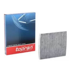 image of TOPRAN Pollen filter 821 091 Filter, interior air,Cabin filter HYUNDAI,KIA,ix35 (LM, EL, ELH),i40 CW (VF),TUCSON (JM),i40 (VF)