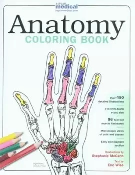 Image of Anatomy coloring book by Eric Wise