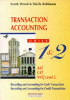 Image of Transaction Accounting by Frank Wood Book