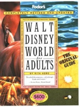 Image of Walt Disney World for Adults by Rita Aero Paperback