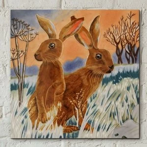 Image of Tile 8x8 Bright New Day By Judith Yates Wall Art