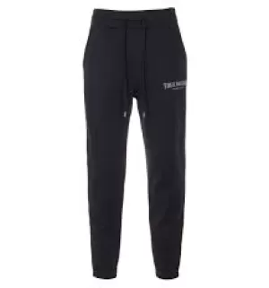 Image of TRUE RELIGION Arch Logo Joggers - Black , Onyx Black Size XL Men