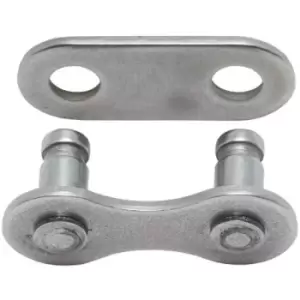 Image of KMC Snap-On 3/32" Narrow EPT Missing Link Silver (x2)