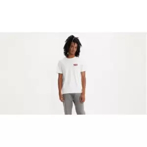 image of Levis Levis 2 Pack Logo Crew Neck T Shirts - White