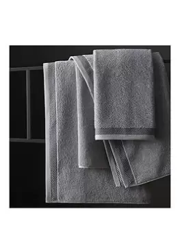Image of Content By Terence Conran Hanway Towel Collection - Grey
