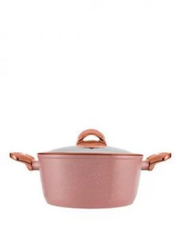 Image of Tower Cerastone Rose Edition 24cm Casserole Pan