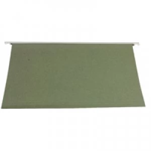 image of Nice Price Green Foolscap Suspension Files Pack of 50 WX21001