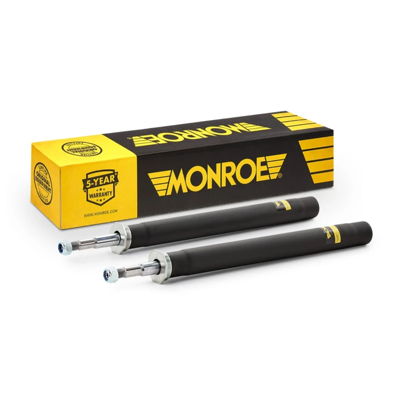 Image of MONROE MR213 Shock absorber MONROE Original Oil Pressure, Twin-Tube, Suspension Strut Insert, Bottom Clamp Shock Absorber (854)