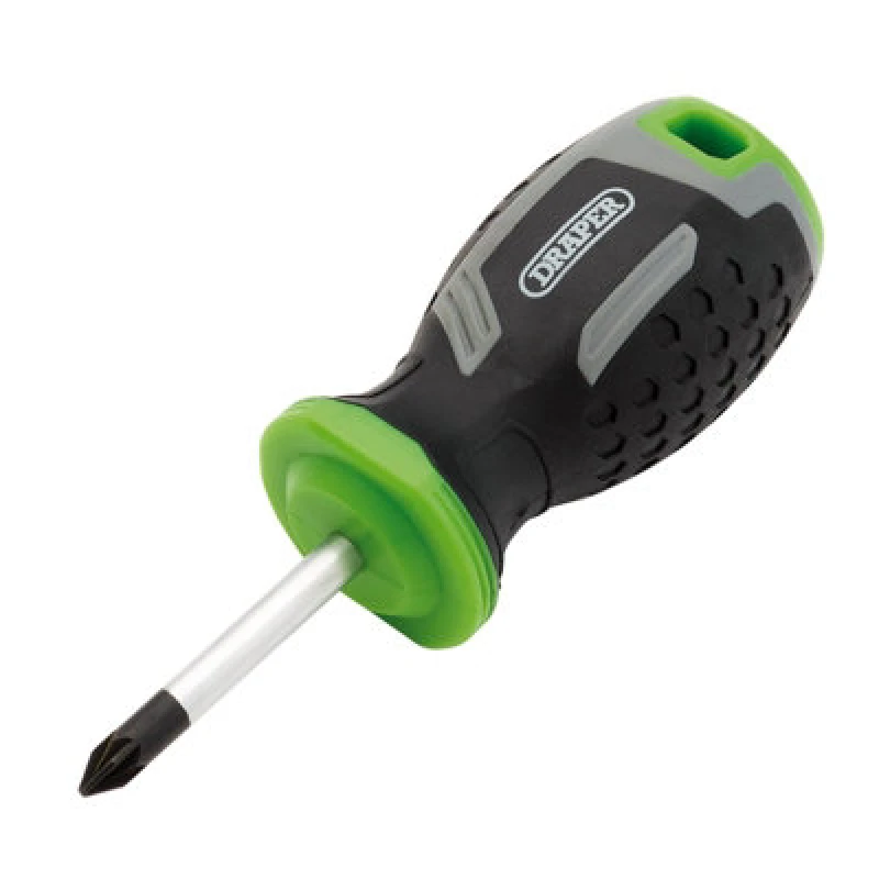 Image of Draper 13367 Pozi Soft Grip Screwdriver, PZ1 x 38mm - 13367 13367