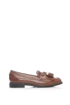 Image of Kinsley' Leather Ballet Pumps