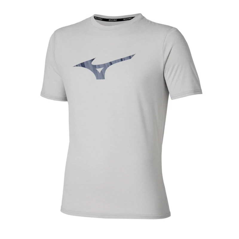 Image of Mizuno Mizuno Core RB Tee Mens Vapor Silver - Silver / M