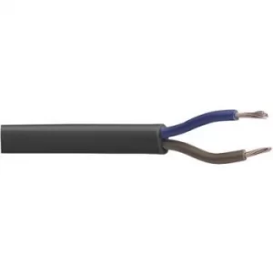 Image of LAPP 1601338 Flexible cable H03VVH2-F 2 x 0.75 mm² Black 10 m