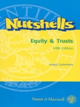 Image of Equity and Trusts in a Nutshell by Angela Sydenham Book