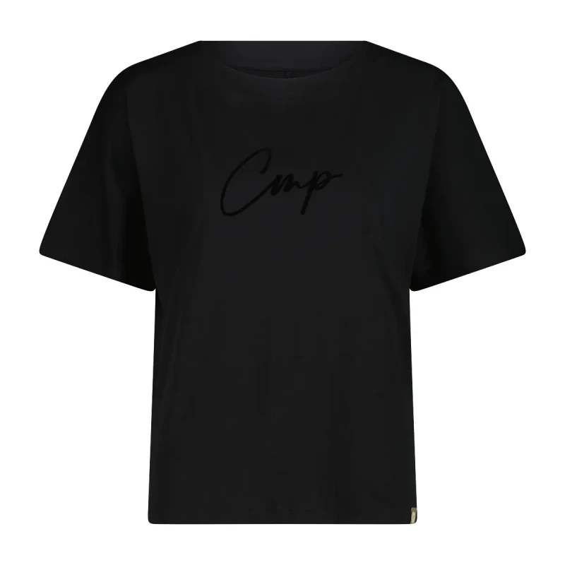 Image of CMP Womens T-Shirt CMP Organic Noir Female XS
