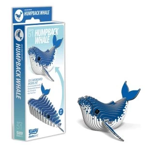 image of EUGY Humpback Whale 3D Craft Kit