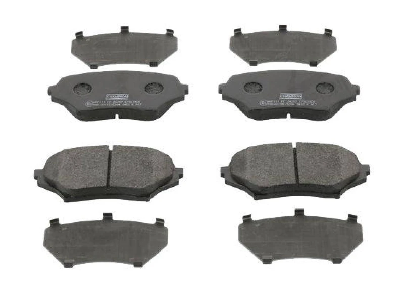 Image of CHAMPION 573639CH Brake pad set with acoustic wear warning Brake Pad Set,disc brake (402)