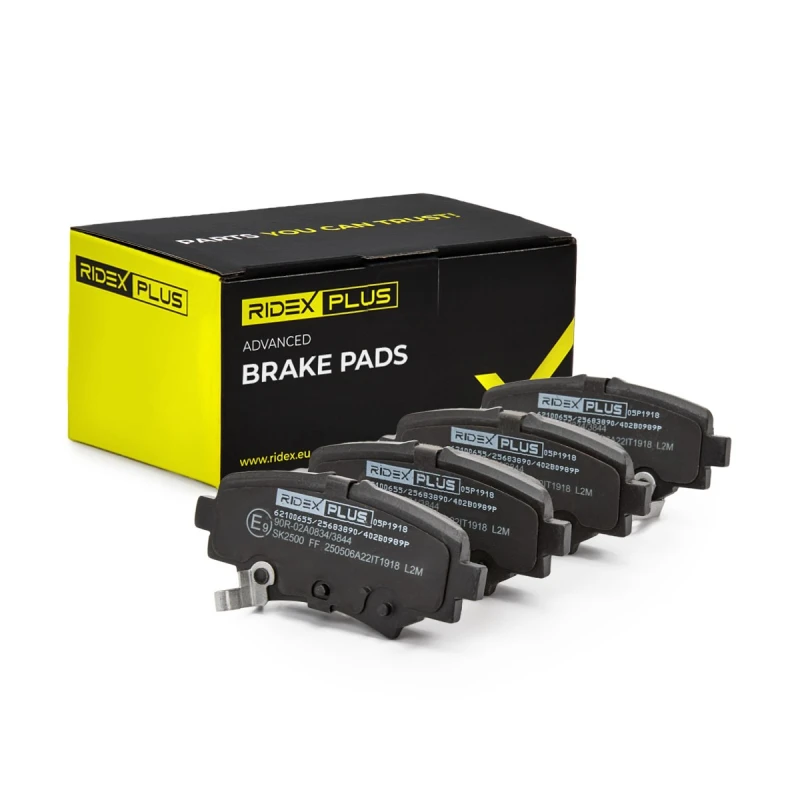 Image of RIDEX PLUS Brake pad set RIDEX PLUS 402B0989P
