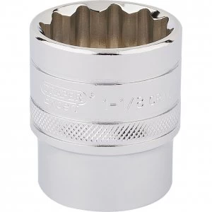 Image of Draper 1/2" Drive Hi Torq Bi Hexagon Socket Imperial 1/2" 1" 1/8"