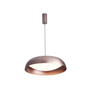 Image of Galatsi Dome Ceiling Pendant Light 50W 3000K Brushed Coffee