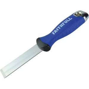 image of Faithfull Soft Grip Stripping Knife 25mm